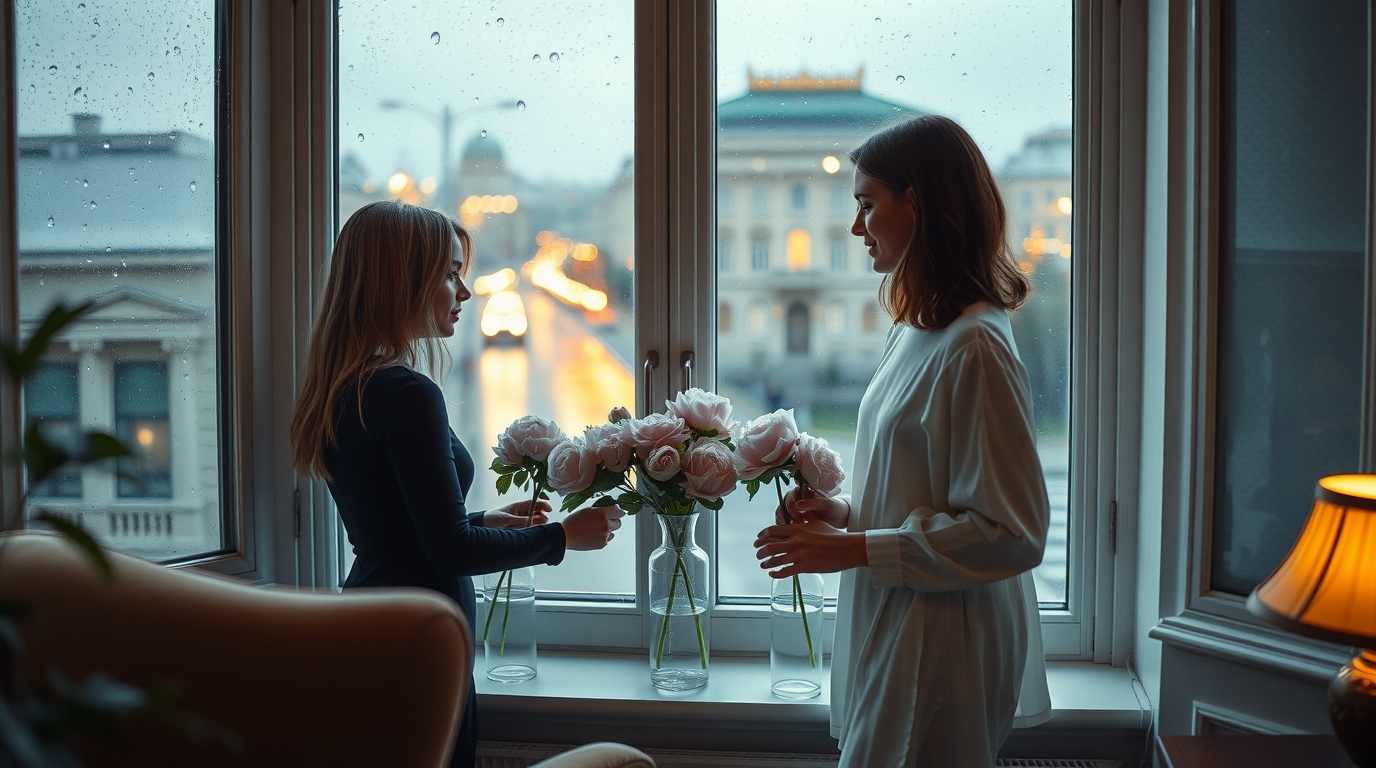 вазы стеклянные